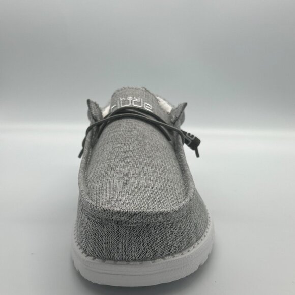 HEY DUDE WALLY FUNK MAGENETITE SIZE 9 US MEN'S LACE UP LOATERS COMFORTABLE - Picture 11 of 17